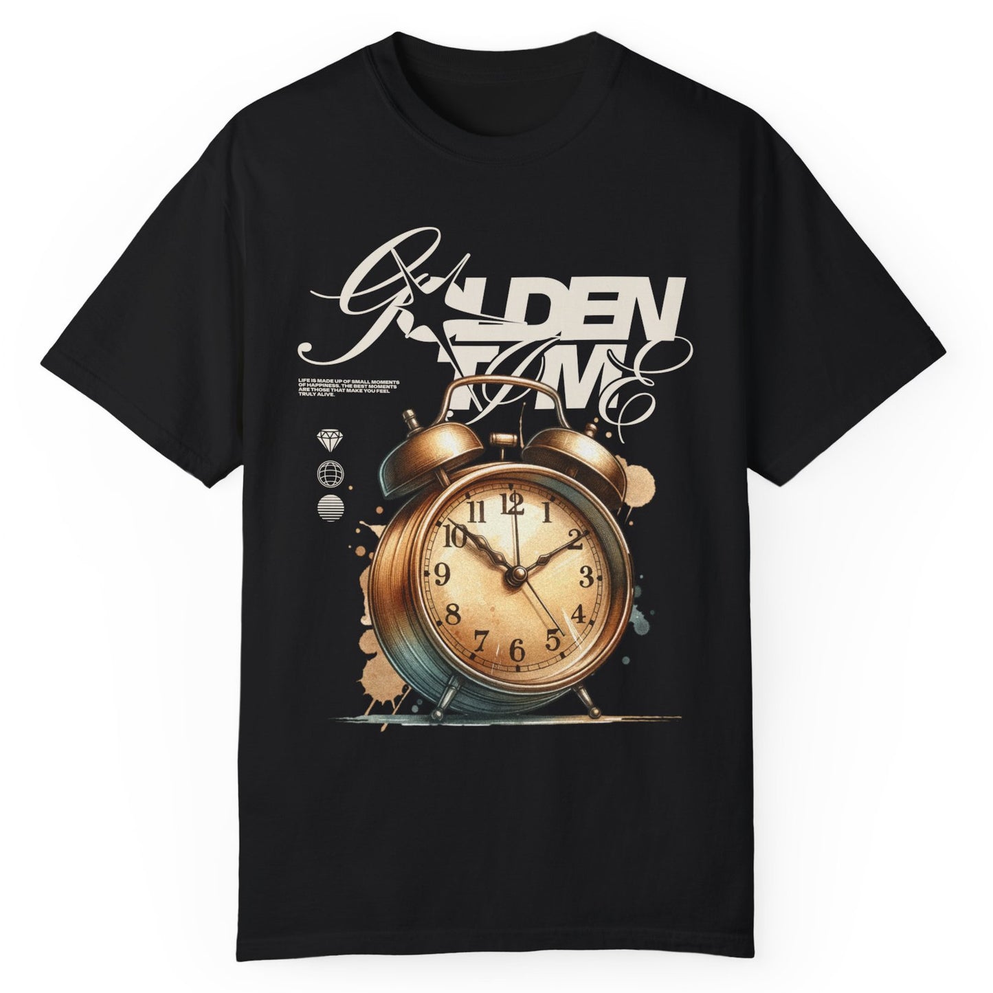 Alarm Clock Golden Time T-Shirt - Expressiony