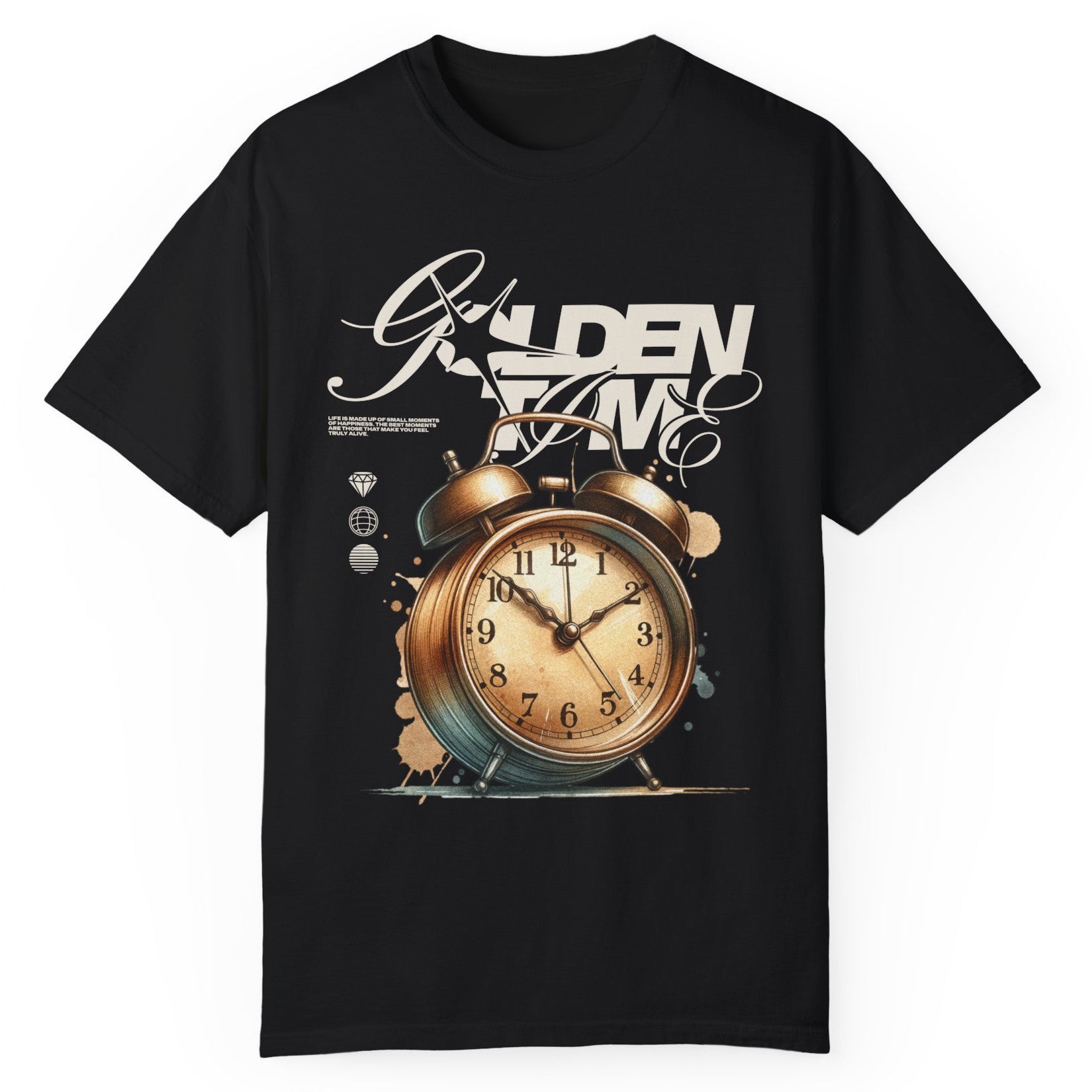 Alarm Clock Golden Time T-Shirt - Expressiony