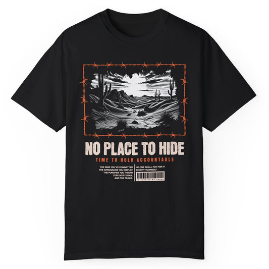 No Place To Hide T-Shirt - Expressiony