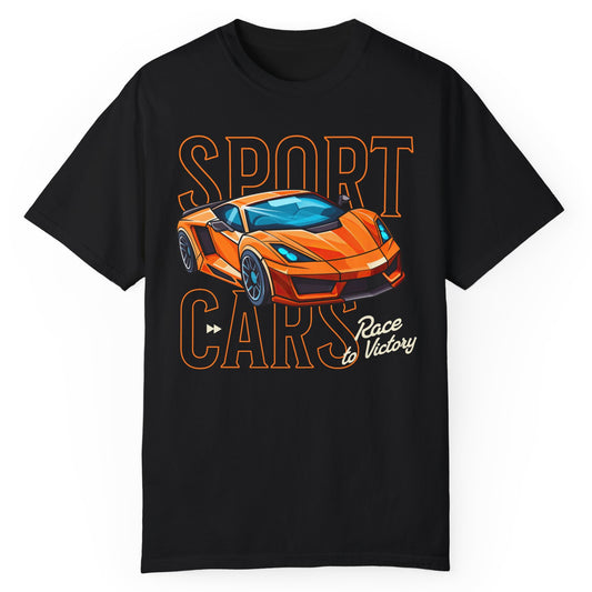 Sport Cars Race To Victory T-Shirt - Expressiony